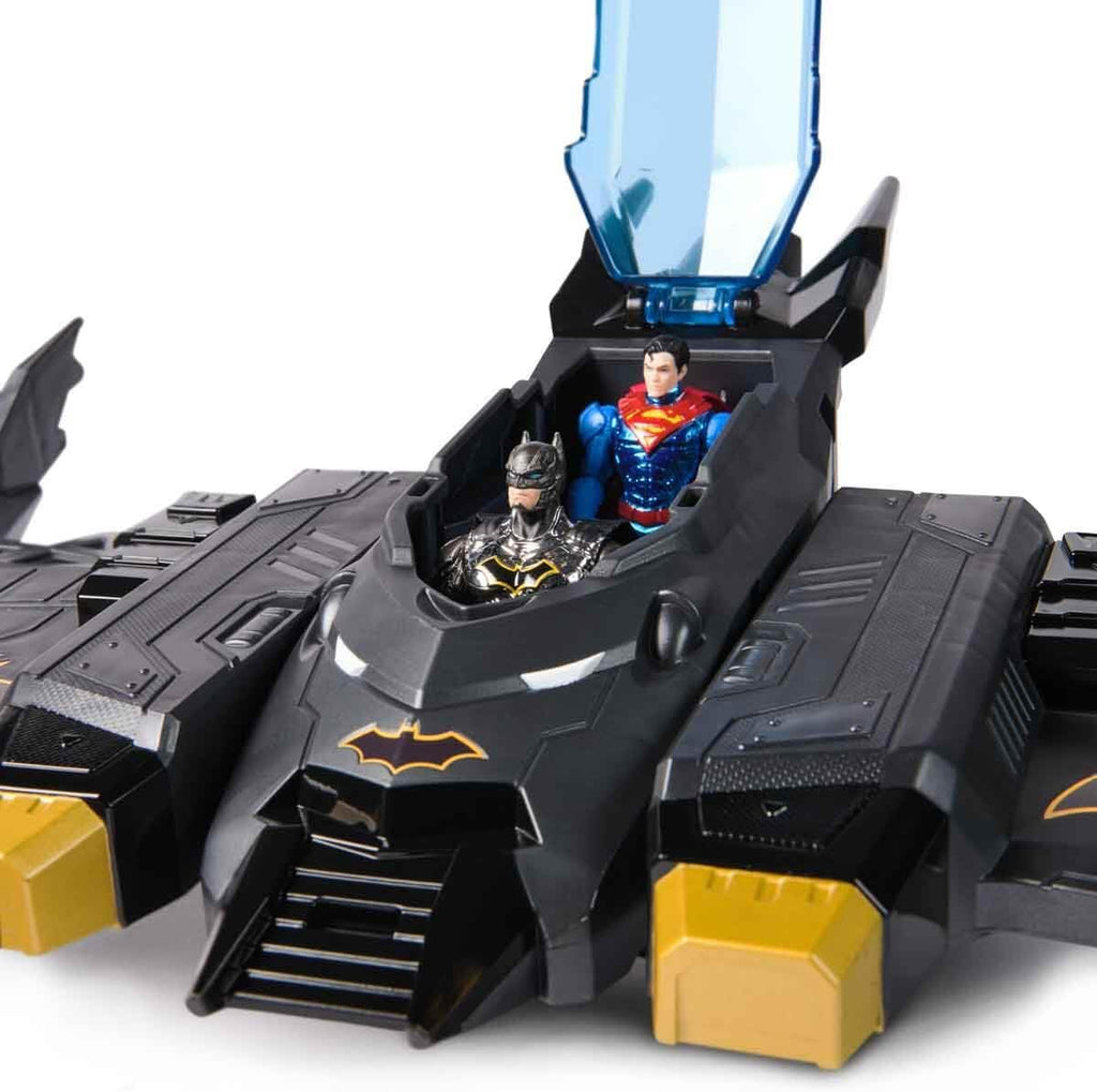 DC Comics metal Force Transforming Batwing, 2-en-1 Playset