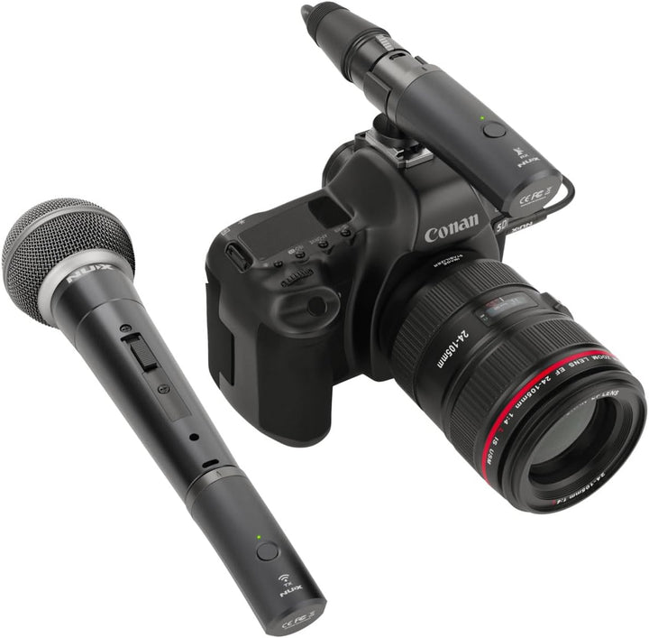 Sistema de Micrófono Inalámbrico NUX B-3RC 2.4GHz con Estuche de Ca...