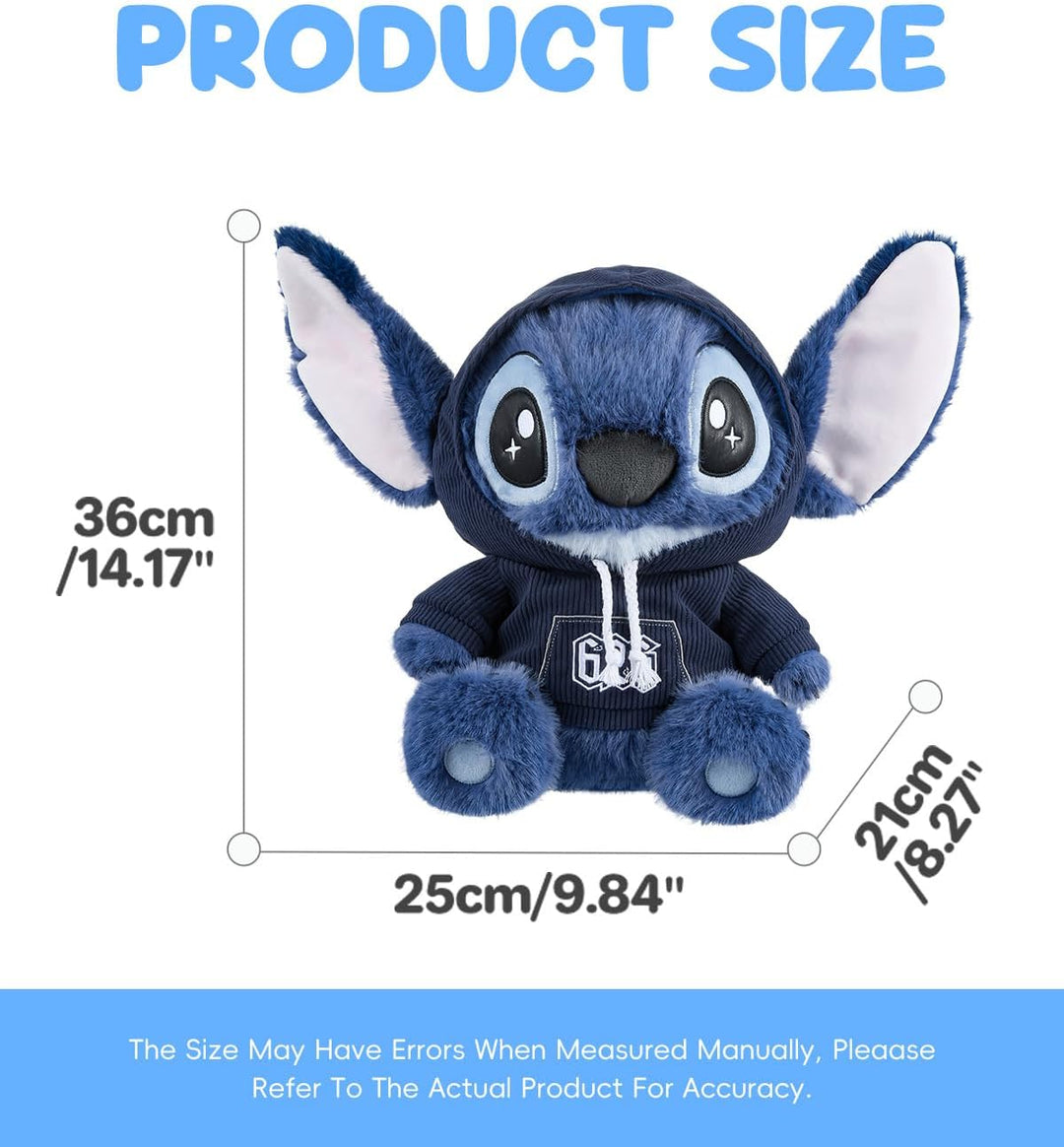 Disney - Peluche de puntada de 14 pulgadas, Lilo y Stitch Stuff - A...