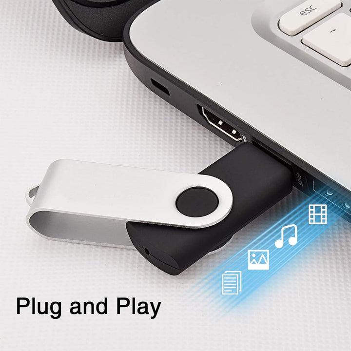 KOOTION - Paquete de 10 unidades flash USB 2.0 de 64 GB, unidades f...