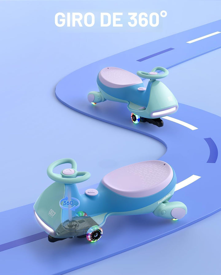 FanttikRide N7 Pro - Coche eléctrico Wiggle con batería recargable,...