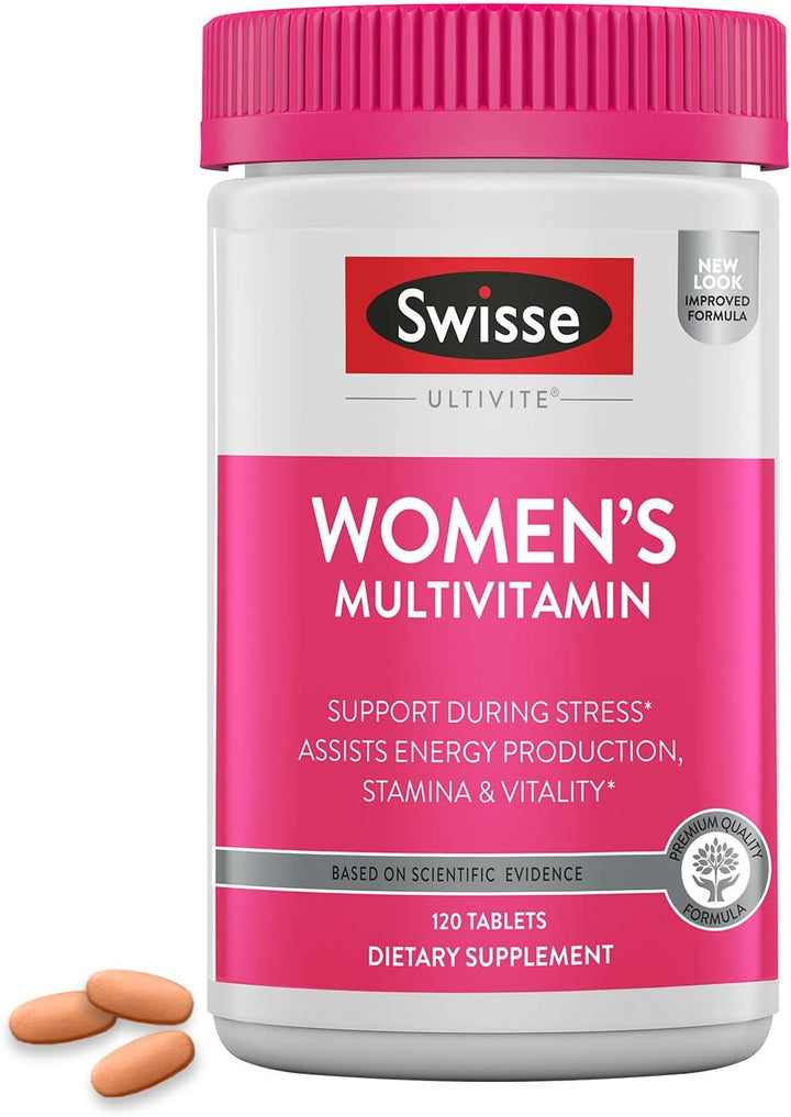 Swisse Multivitamínico diario para mujeres | 47 vitaminas, antioxid...