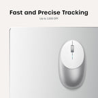 Satechi M1 - Mouse inalámbrico Bluetooth, recargable USB-C, compact...
