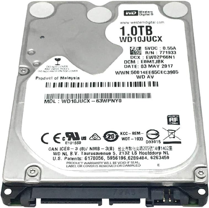 Western Digital Disco duro SATA de 1 TB 5400 RPM 16 MB caché de 6.0...