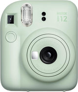 FUJIFILM INSTAX MINI - Paquete de 12 cámaras de película verde ment...