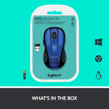 Logitech M510 - Mouse inalámbrico para computador Forma cómoda con...