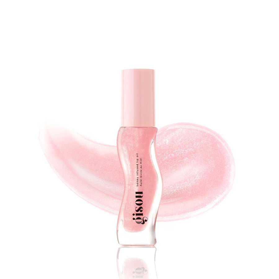 Gisou Aceite labial con infusión de miel, aceite labial hidratante...