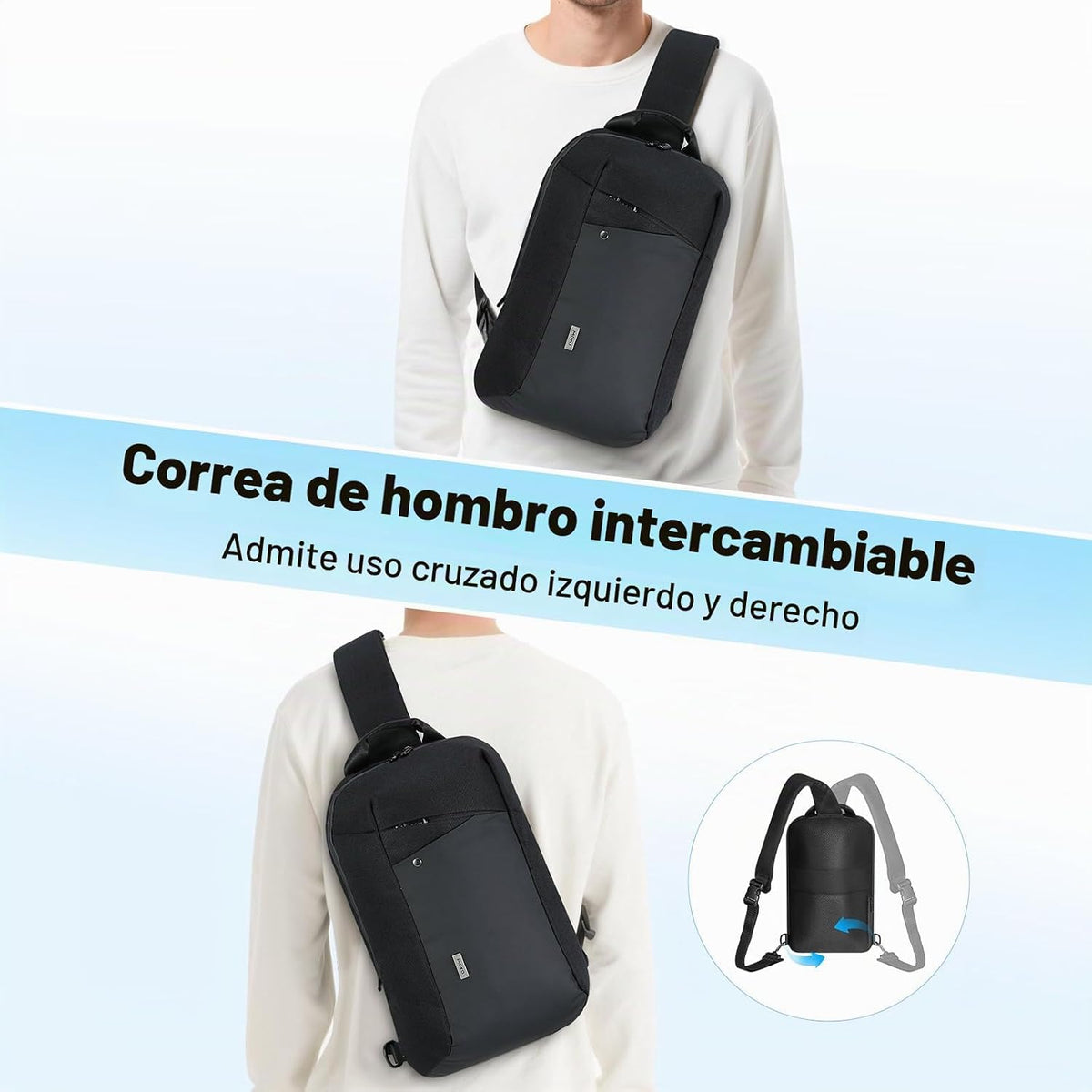 MoKo Bolso bandolera para Switch 2/OLED/Steam Deck/ROG Ally X