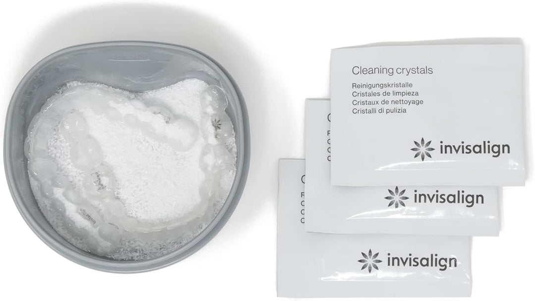 INVISALIGN Cristales de limpieza para alineadores transparentes y r...