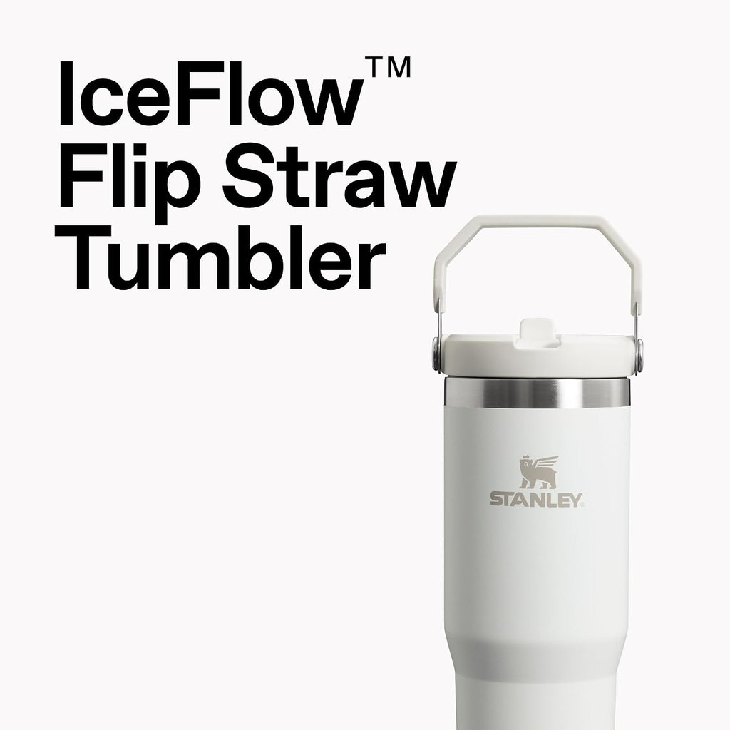 STANLEY IceFlow 2.0 - Vaso con pajita, 30 onzas, pino seco