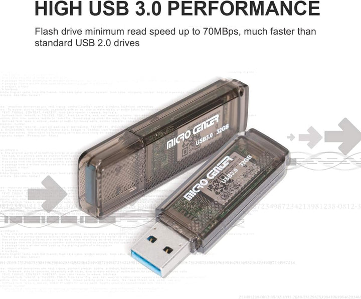 INLAND Micro Center SuperSpeed - Paquete de 5 unidades flash USB 3....