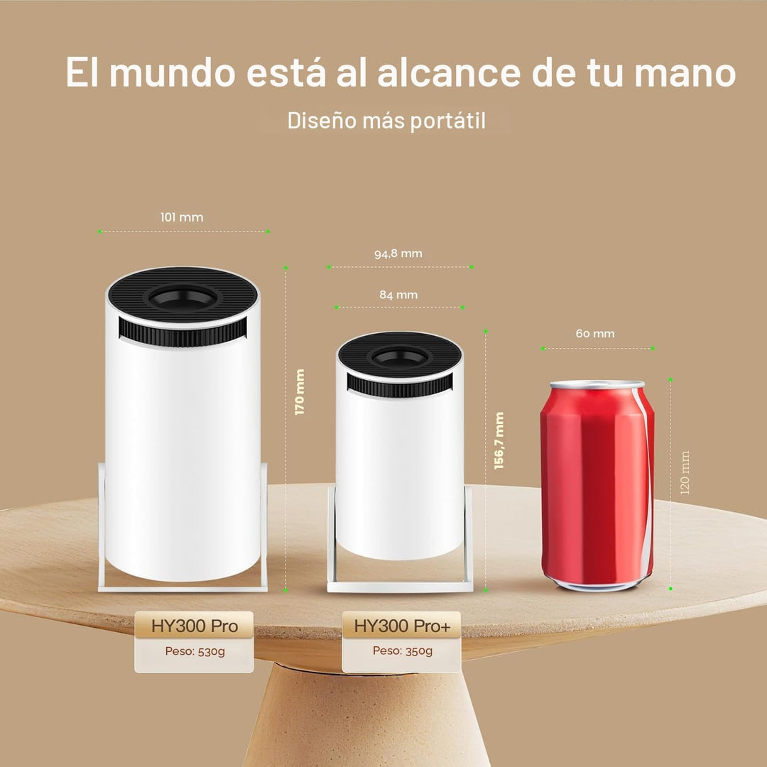 [Aplicaciones integradas y actualizadas en 2025] Mini proyector con...