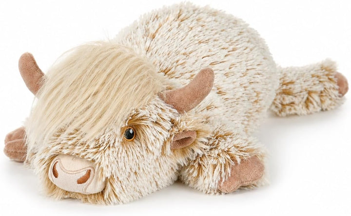 Animal de peluche de vaca de las tierras altas para microondas, alm...