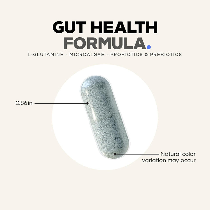 Codeage - Suplemento de fórmula intestinal, mezcla de L-glutamina m...