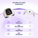 Lámpara de uñas UV LED, Gugusure mejora de 180 W secador de uñas pa...
