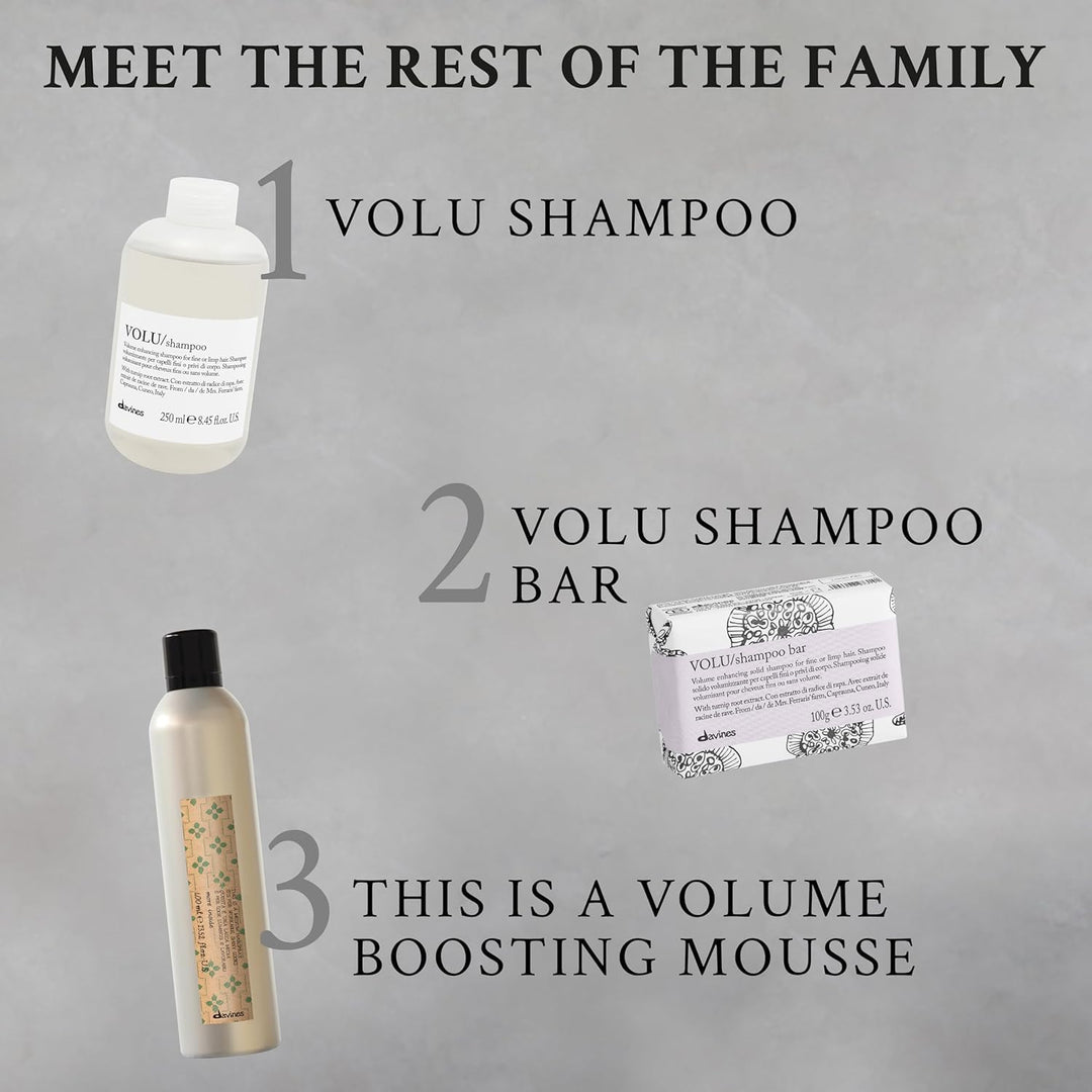 Davines VOLU Mist, spray de elevación de raíces sin enjuague para m...