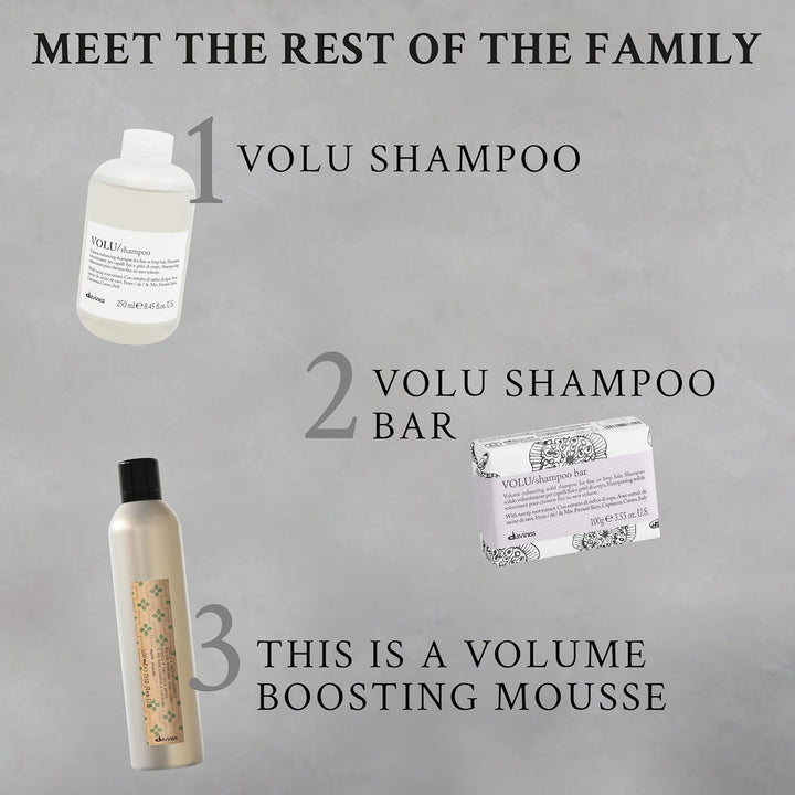 Davines VOLU Mist, spray de elevación de raíces sin enjuague para m...