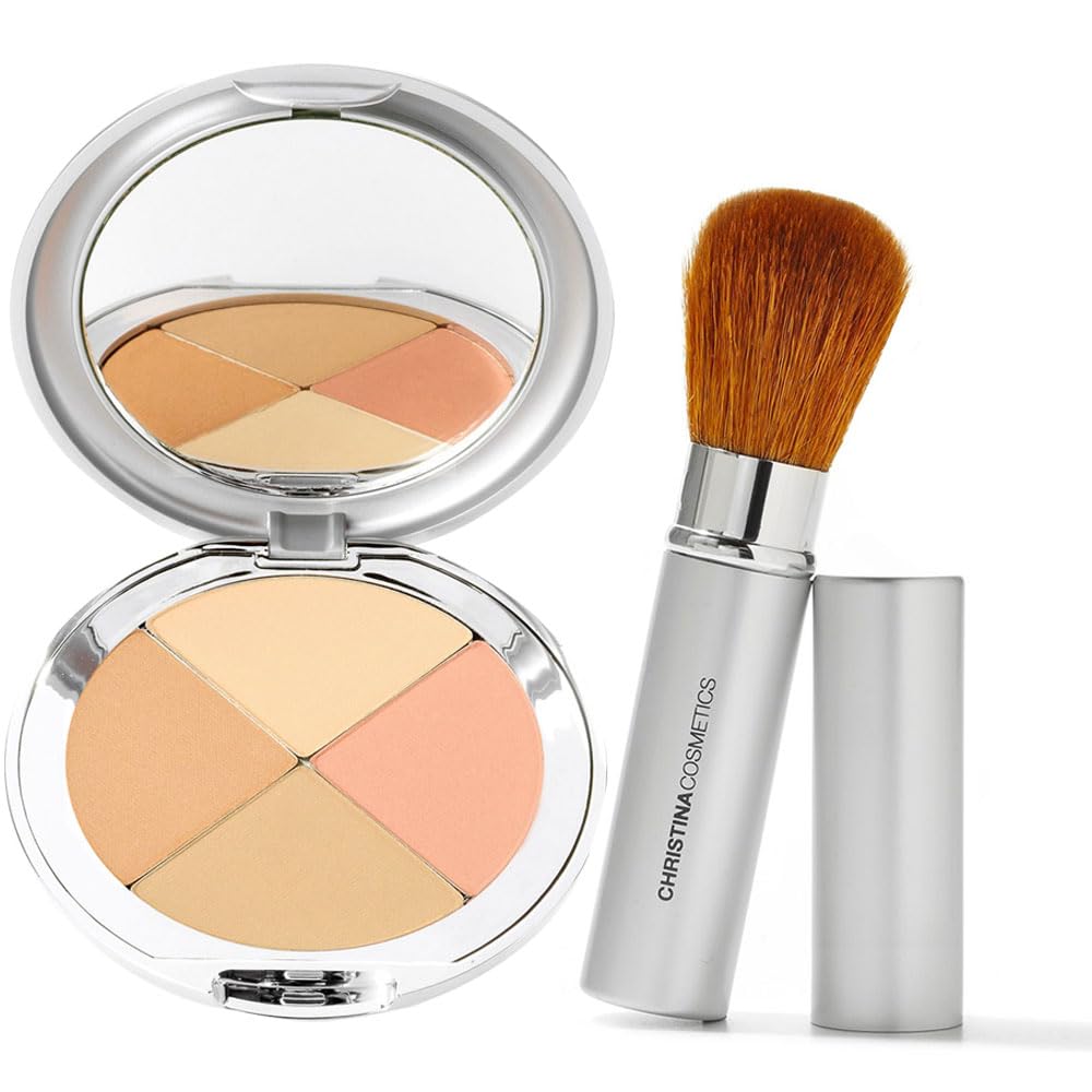 Christina Cosmetics Perfect Pigment 1 Cepillo compacto y retráctil...