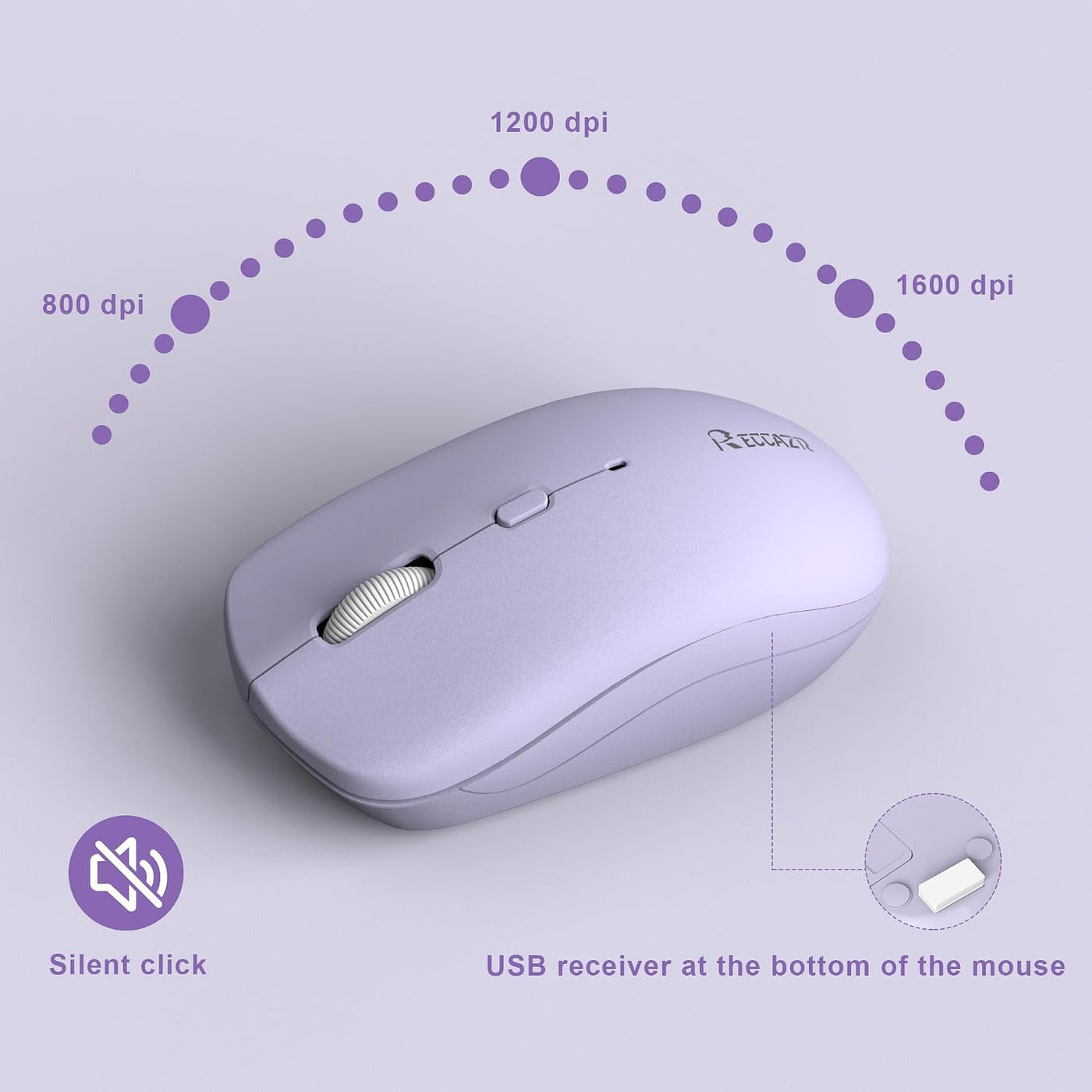 Combo de teclado y mouse inalámbricos, teclado inalámbrico de tamañ...