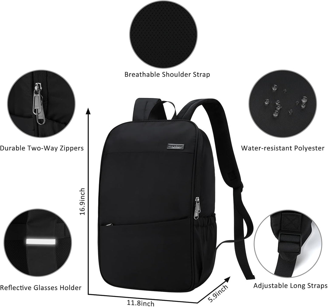 MAXTOP Mochila de viaje para computadora portátil, mochilas de nego...