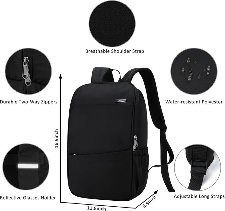 MAXTOP Mochila de viaje para computadora portátil, mochilas de nego...