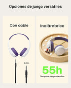 Belkin SoundForm Mini 2 Auriculares para niños, inalámbricos y con cable
