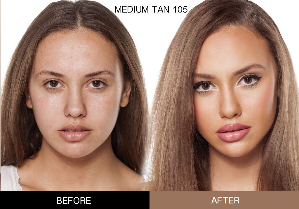 Bellaterra Cosmetics BB Crema hidratante teñida, base mineral, corr...