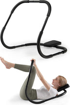 Equipo de abdominales para abdominales, rodillo abdominal, dispositivo asistente para sentarse, máquinas de entrenamiento abdominal para ejercicio en casa, fuerza central, negro