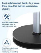 Soporte de Teléfono Aéreo de Aluminio Resistente para Grabación, Trípode Ajustable para iPhone para Tomas Aéreas, Soporte Resistente para Cocinar, Manualidades, Filmación, Pintura – Perfecto para
