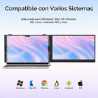 ROYY - Extensor de pantalla para laptop, monitor portátil 1080P FHD...