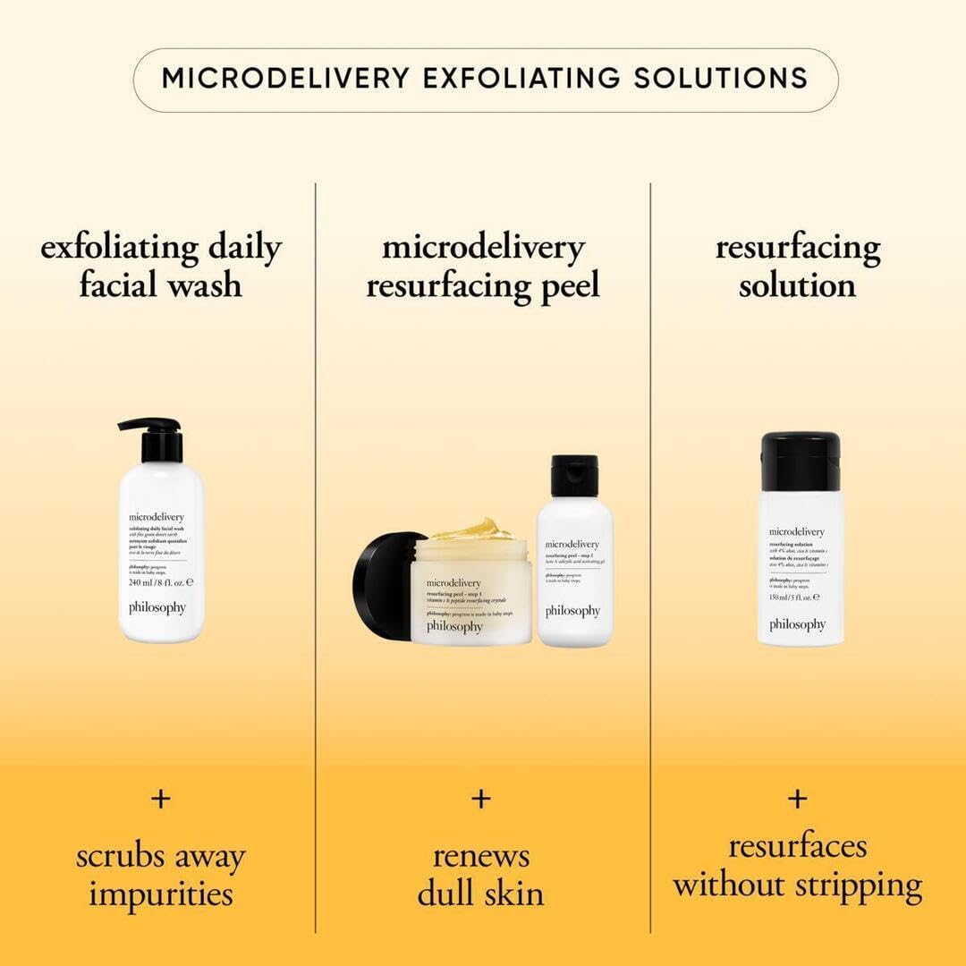 philosophy El lavado facial diario exfoliante microdelivery - con t...