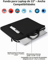 UPERFECT Funda protectora para laptop de 22", funda protectora...