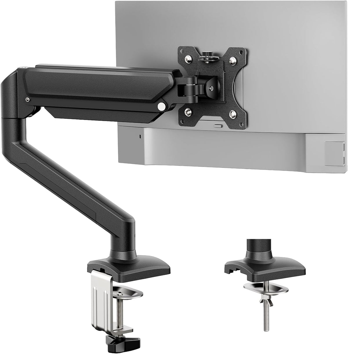 GRIFEMA Soporte de monitor de resorte de gas para 13-32", brazo de monitor
