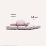 Natrol Beauty Biotina 10,000mcg Vitaminas para la Belleza, 100 Tabl...