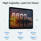 Frameflow Tablet de 10 pulgadas, Android 16 Tablets con funda, 16 G...