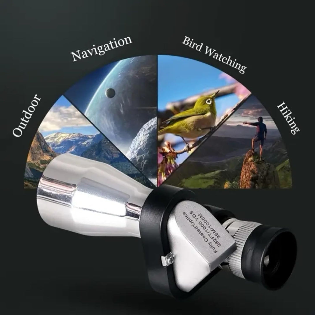 Telescopio monocular mini 10x20mm monocular de bolsillo