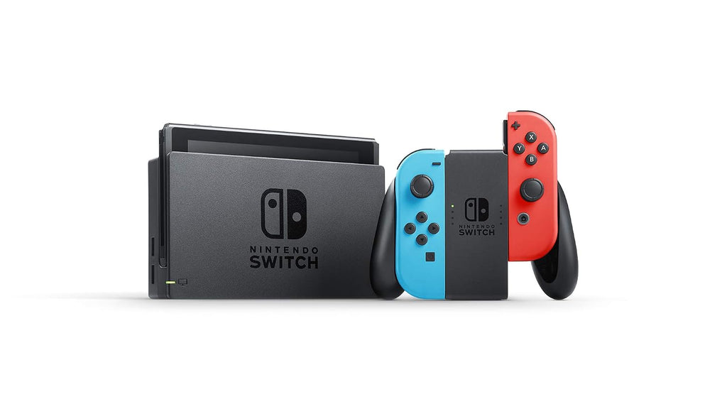 Nintendo Switch con Joy-Con Neón Azul y Neón Rojo - Consola de videojuegos portátil