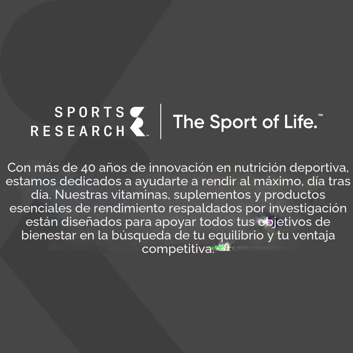 Sports Research® Glicinato de magnesio - Apoya el sueño reparador y...