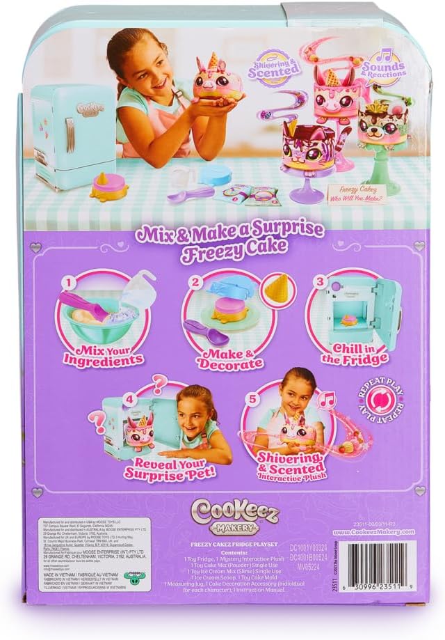 Cookeez Makery Freezy Cakez. Mezcla y decora a tu mejor amigo de pe...