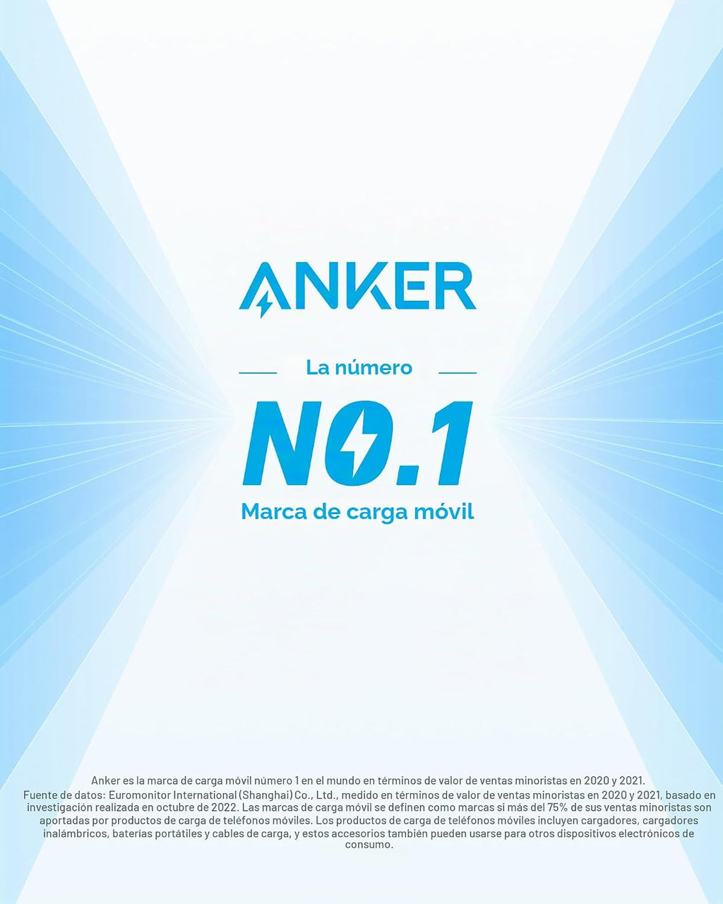 Anker Power Strip con 2100J Surge Protector, Outlet Extender, 20W, 12 AC