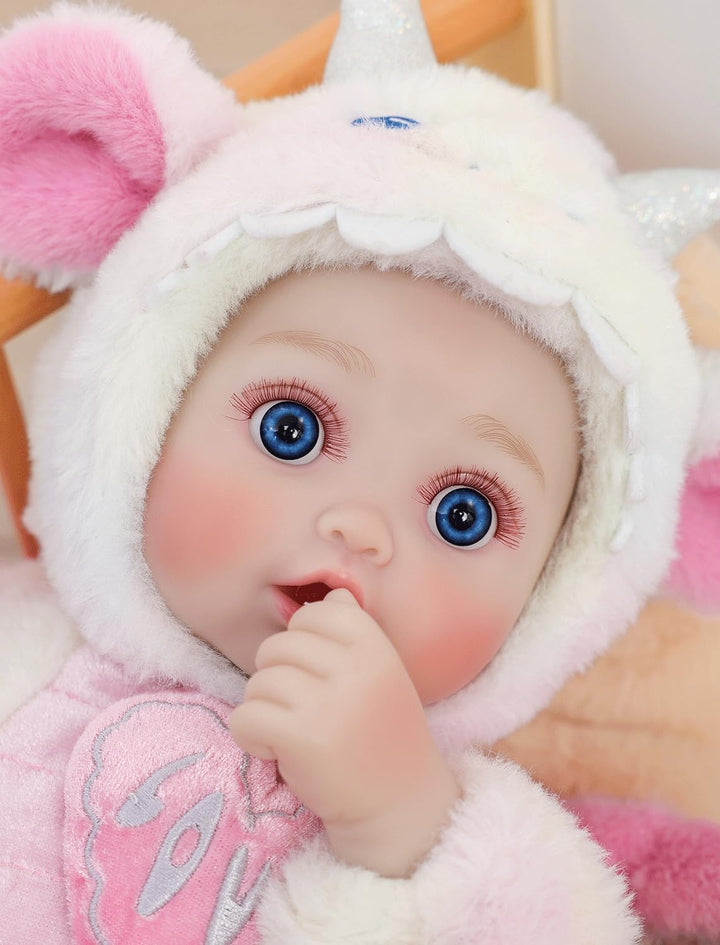 Cloveray Muñecas de bebé, muñeca de 18 pulgadas de gran tamaño, muñ...