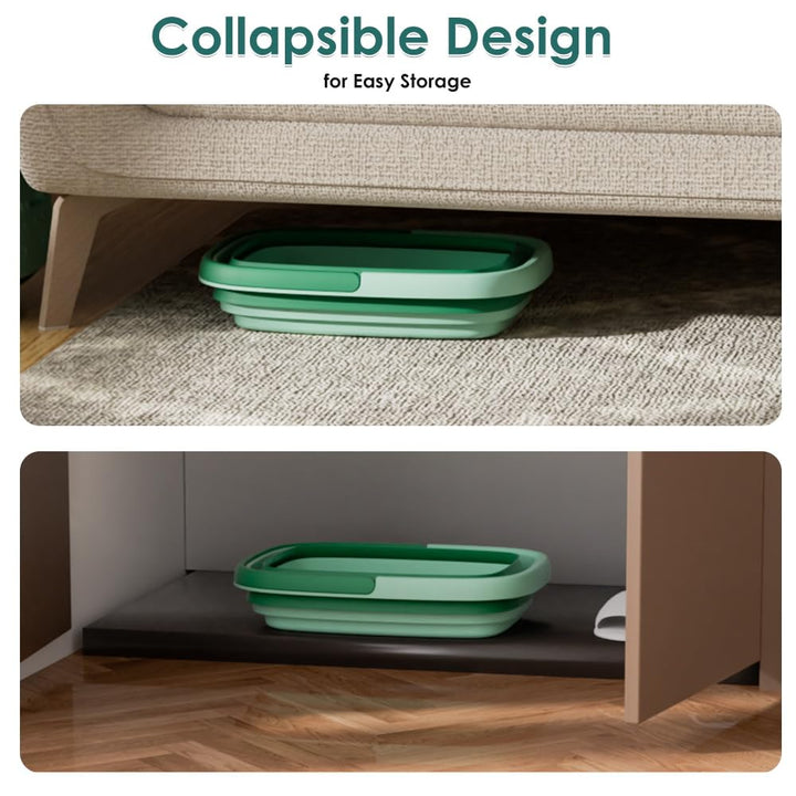 Lavabo plegable para remojar los pies, spa de pies de pedicura, bañ...