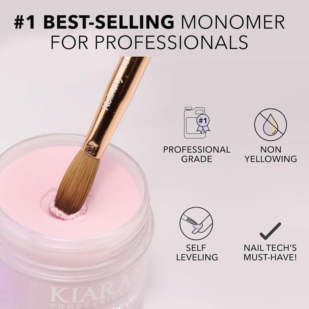 Kiara Sky EMA Monomer - Líquido acrílico profesional para uñas, 32...