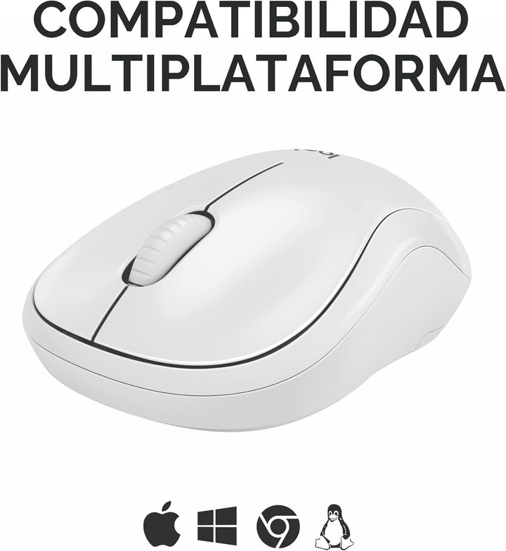 Logitech M240 - Ratón Bluetooth silencioso, inalámbrico, compacto,...