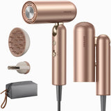 Dreame Secador de pelo Pocket Pro, secador de pelo de viaje de dobl...