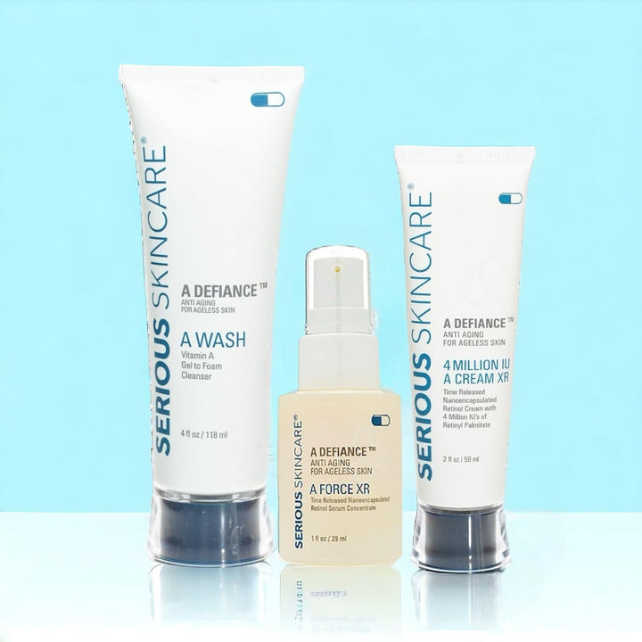 Serious Skincare Un trío Defiance para cara y cuello \u2013 Anti-en...