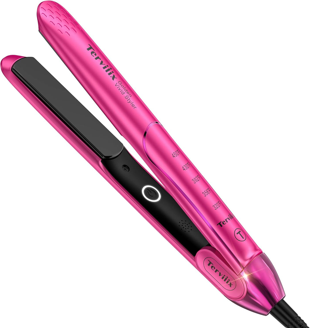 Terviiix Plancha De Cabello Profesional, Plancha Plana De Cerámica...