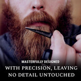 Ontaki Tijeras para barba y bigote para hombre, acero japonés de 5....