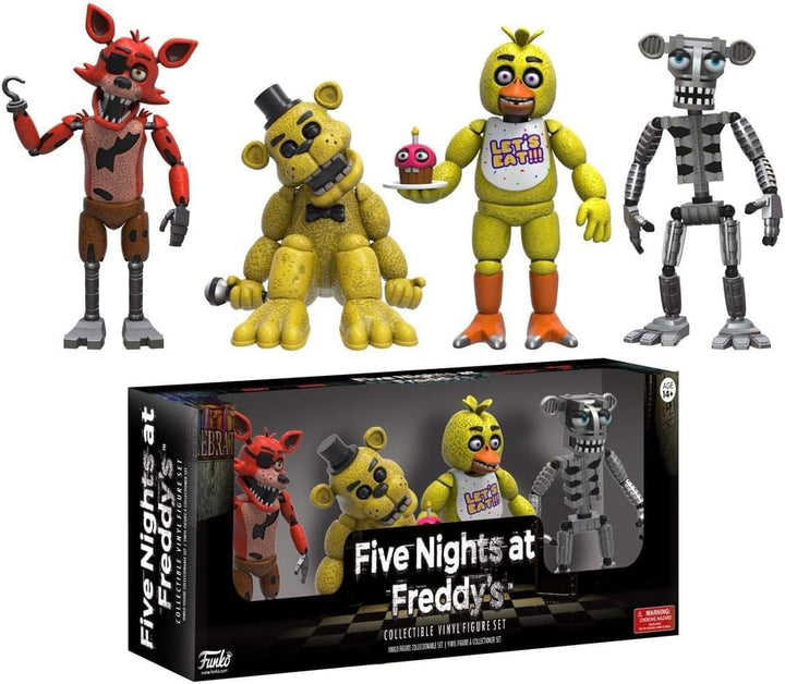 Funko Five Nights at Freddy's Paquete de 4 Figuras (1 Set), 2"