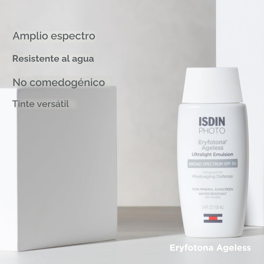 ISDIN Eryfotona Ageless Protector solar óxido de zinc y protector s...